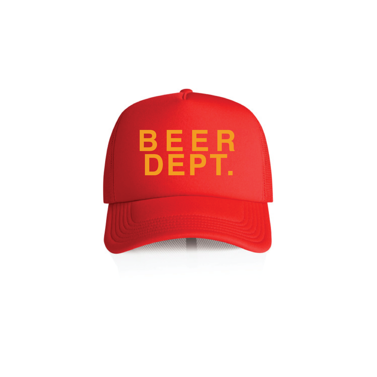 Beer Dept. - Fire Red Snapback